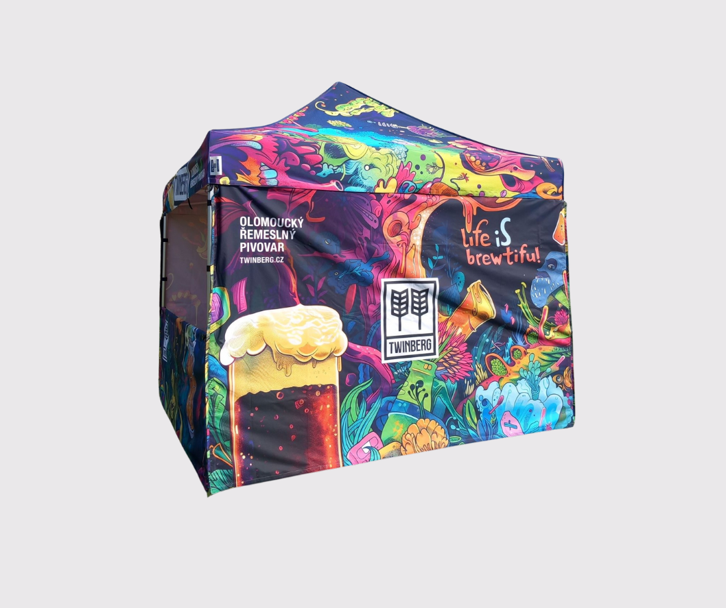 Nůžkový stan TWIST brewtiful